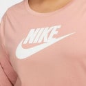 Nike Sportswear Essential Plus Size Γυναικεία Μακρυμάνικη Μπλούζα