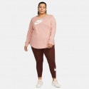 Nike Sportswear Essential Plus Size Γυναικεία Μακρυμάνικη Μπλούζα