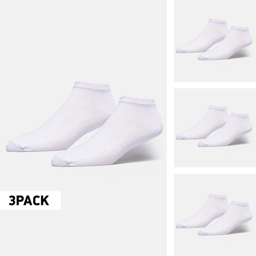 Nuff Non Show 3-Pack Unisex Socks