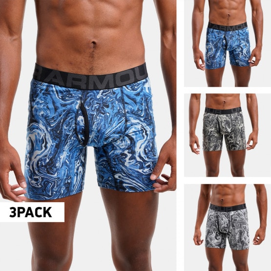 Under Armour 6In Novelty 3-Pack Ανδρικά Μπόξερ