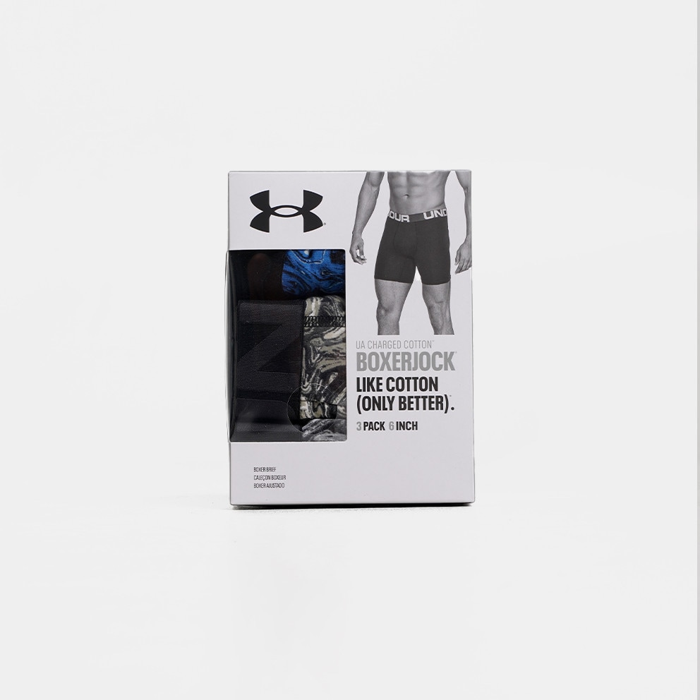 Under Armour 6In Novelty 3-Pack Ανδρικά Μπόξερ