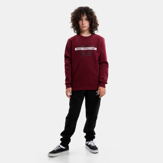 Target Hoodie & Cuffed Print Pants Fleece ''Sports'' Kids' Set