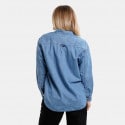 Tommy Jeans Chambray Badge Boy Regular Fit Women's Shirt