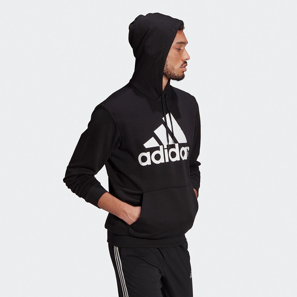 adidas Performance Essentials Big Logo Ανδρική Μπλούζα με Κουκούλα