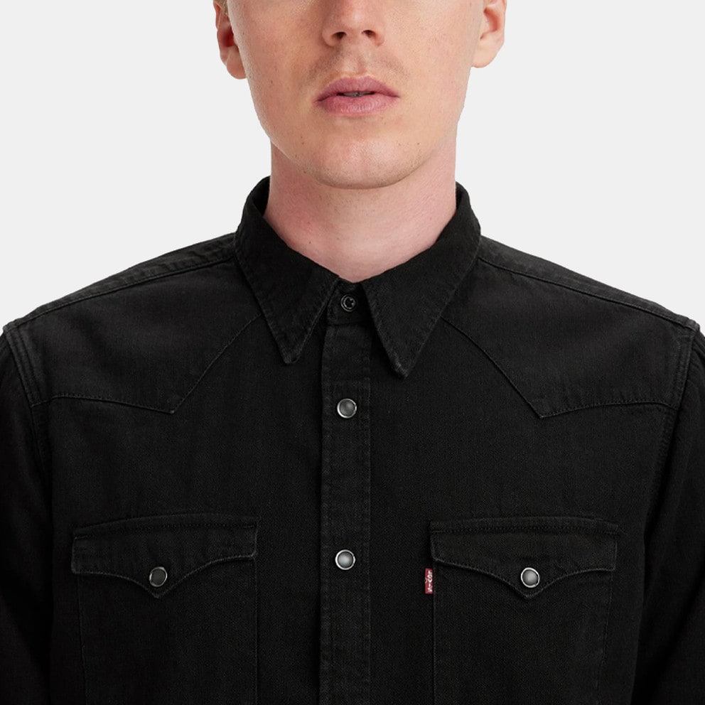 Levis Barstow Western Standard Denim Regular Fit Men's Shirt