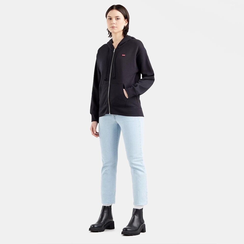 Levis Standard Zip Hoodie Caviar