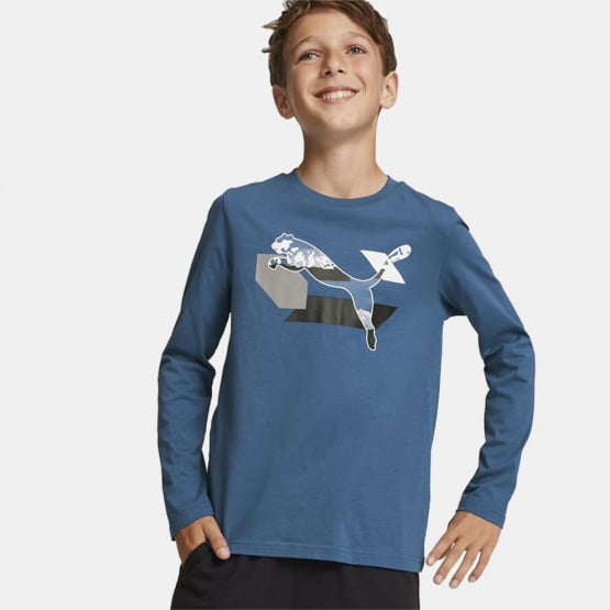 Puma Alpha Kids' Long Sleeve T-Shirt