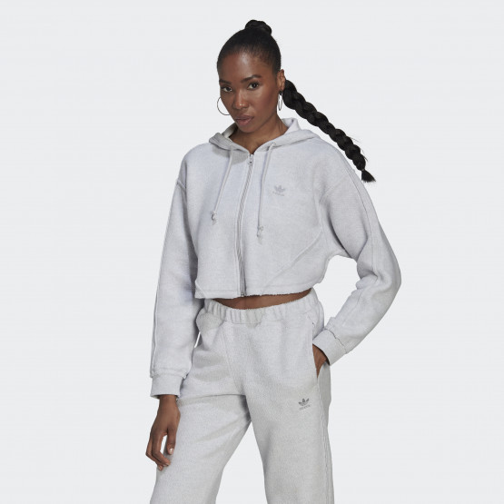 adidas Originals Crop Loungewear Women's Full Zip Hoodie