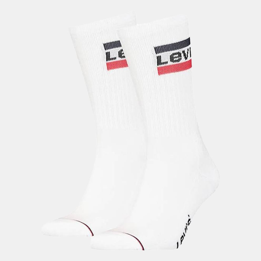 Levis Regular Cut Unisex Socks - 2 Pack