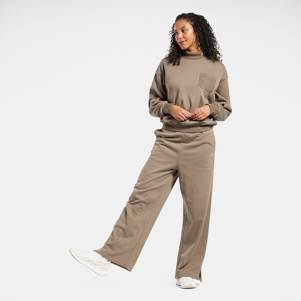 Reebok Classics Wide Leg Women s Trackpants Beige HN6646