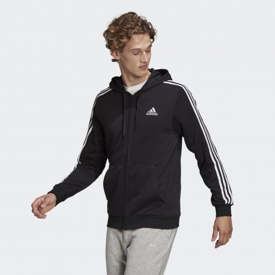 Performance Essentials 3-Stripes Men's Jacket Black GK9032