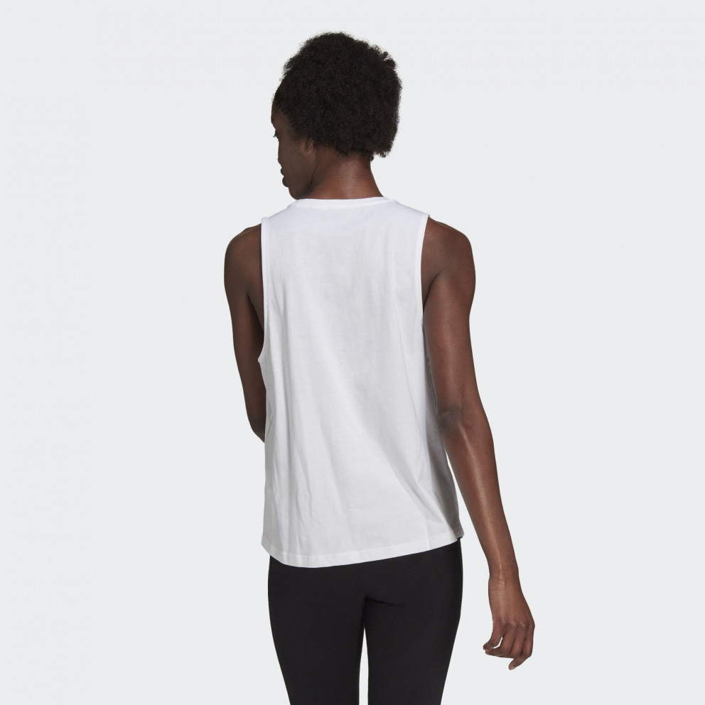 adidas Essentials Big Logo Γυναικεία Αμάνικη Μπλούζα