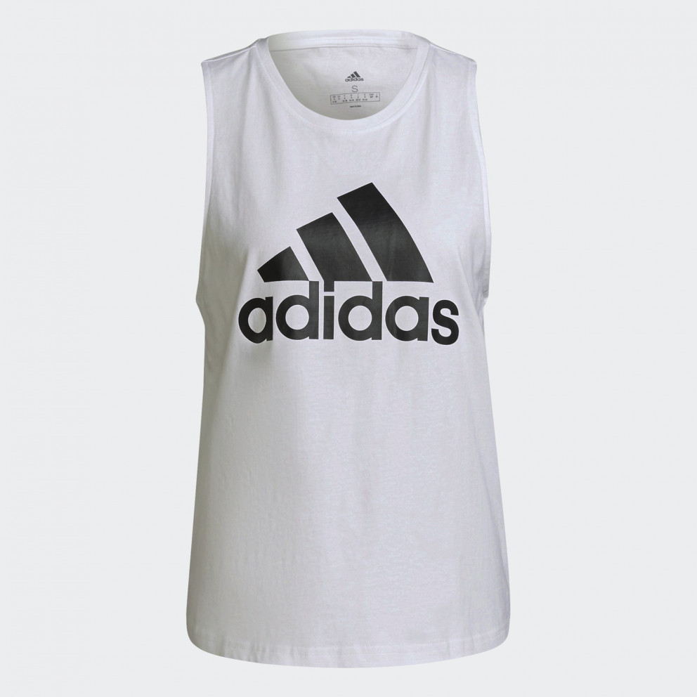 adidas Essentials Big Logo Γυναικεία Αμάνικη Μπλούζα