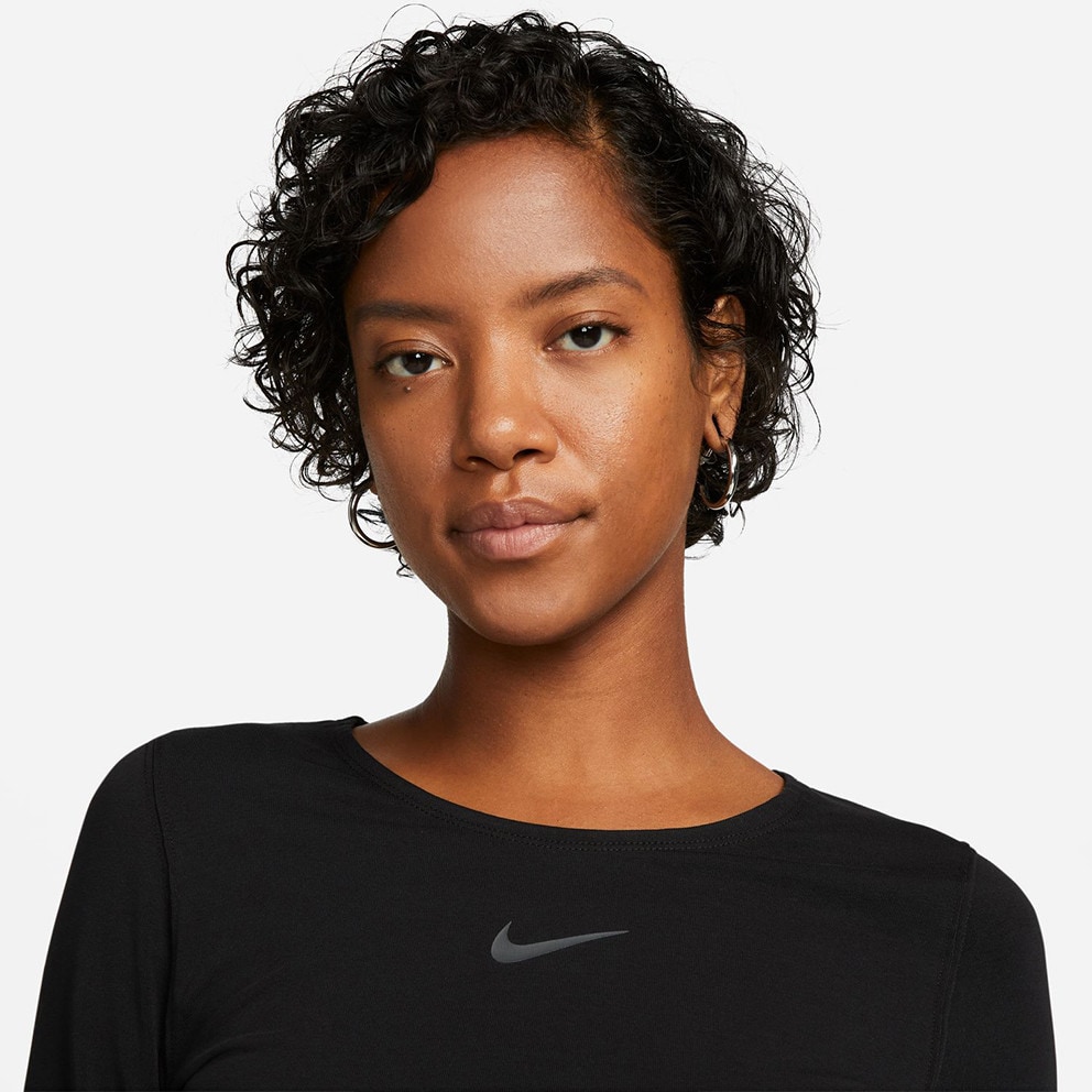 Nike Sportswear Women s Long Sleeve T Shirt Black DX2315 010
