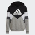 adidas Colorblock Fleece Παιδική Μπλούζα με Κουκούλα