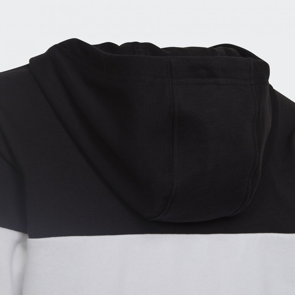 adidas Colorblock Fleece Παιδική Μπλούζα με Κουκούλα