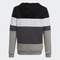 adidas Colorblock Fleece Παιδική Μπλούζα με Κουκούλα