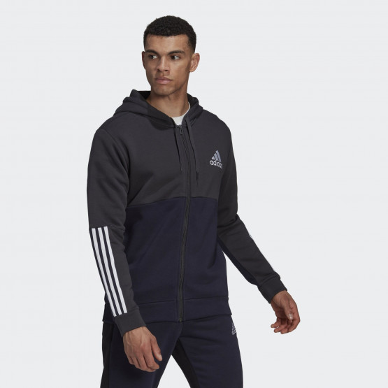 adidas Performance Essentials Colorblock Fleece Full-Zip  Men's Jacket