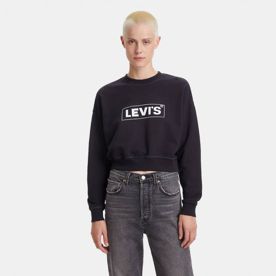 Levi's Graphic Laundry Crew Women's Sweatshirt Black A2643-0008