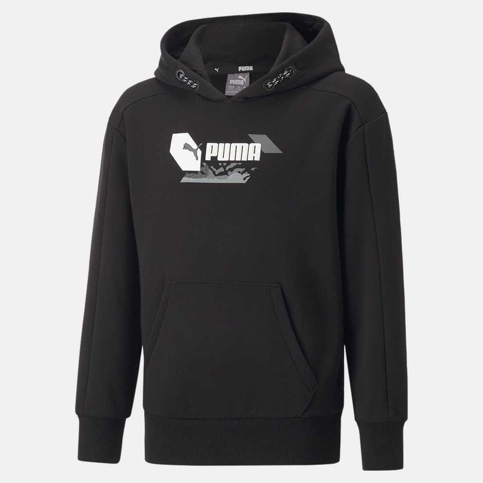 Puma Alpha Hoodie Παιδική Μπλούζα με Κουκούλα