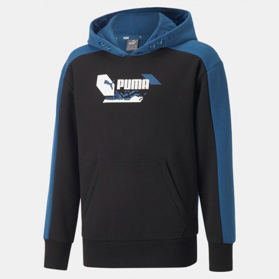 Puma Alpha Hoodie Παιδική Μπλούζα με Κουκούλα