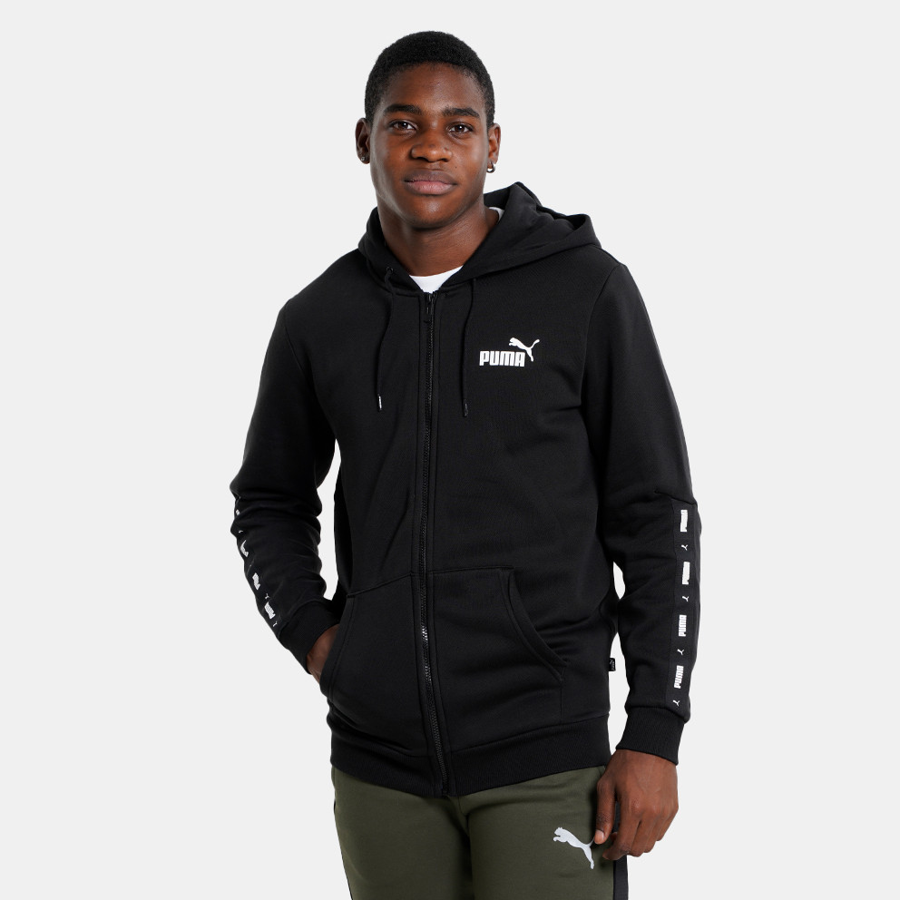 black puma zip hoodie