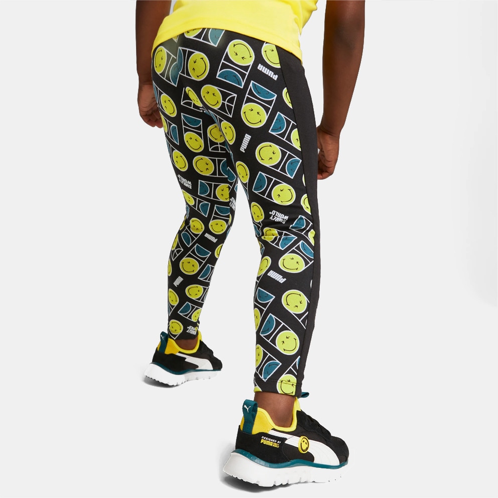 Puma x SMILEY WORLD Printed Kids' Leggings