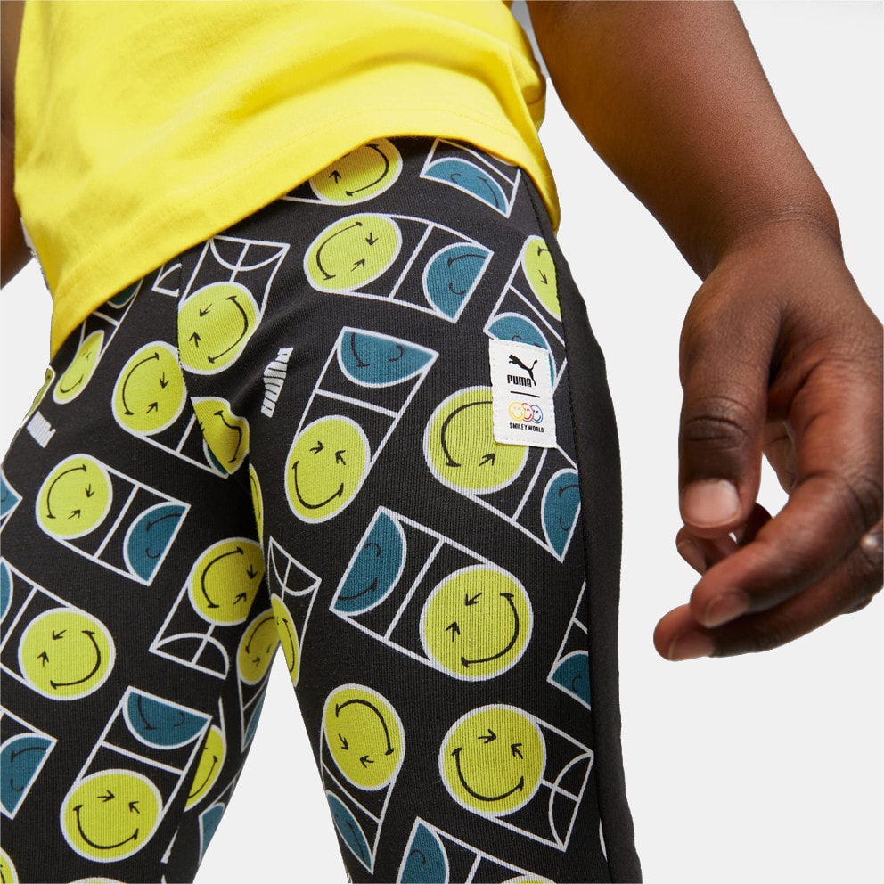 Puma x SMILEY WORLD Printed Kids' Leggings