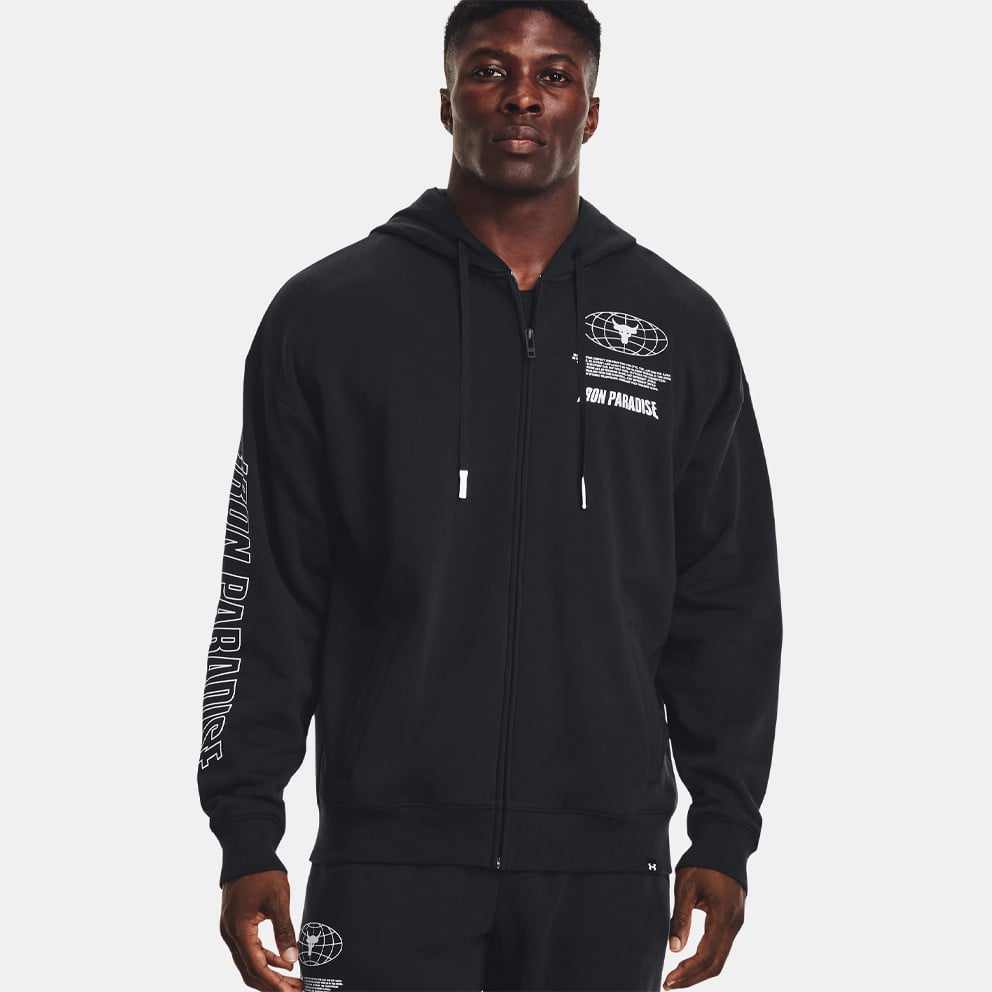 Under Armour Project Rock Rival Fleece Ανδρική Ζακέτα
