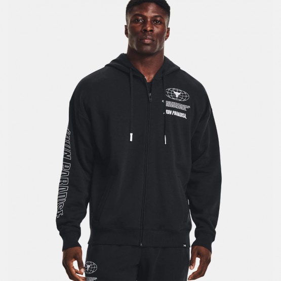 Under Armour Project Rock Rival Fleece Ανδρική Ζακέτα