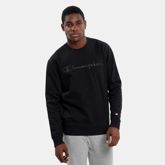 Champion Crewneck Ανδρική Μπλούζα Φούτερ