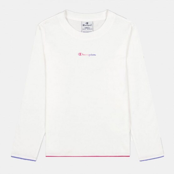 Champion Crewneck Children's T-shirt With Long Sleeves