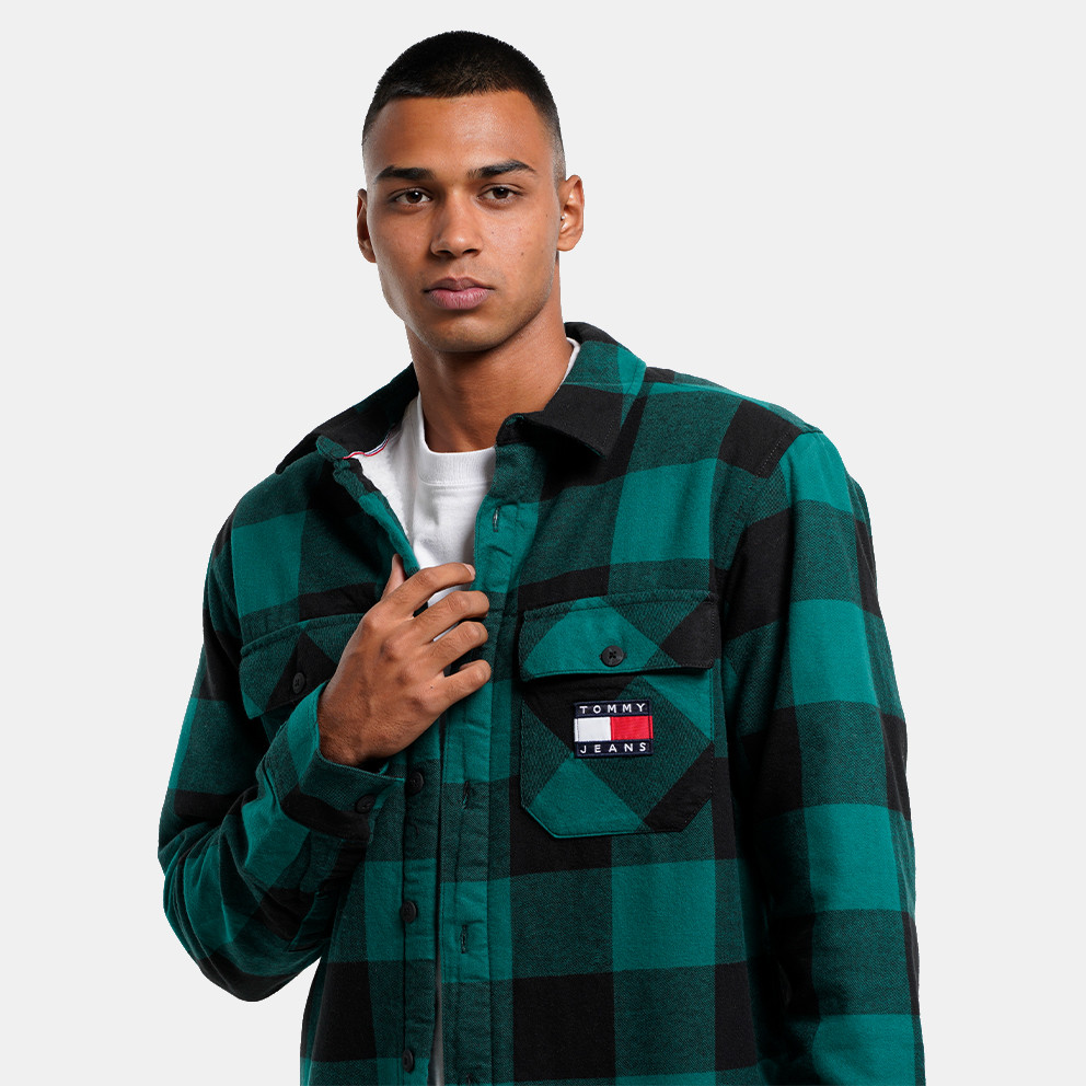 Tommy Jeans Sherpa Flannel Men's Shirt