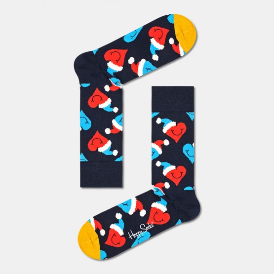 Happy Socks Santa Love Smiley Unisex Socks