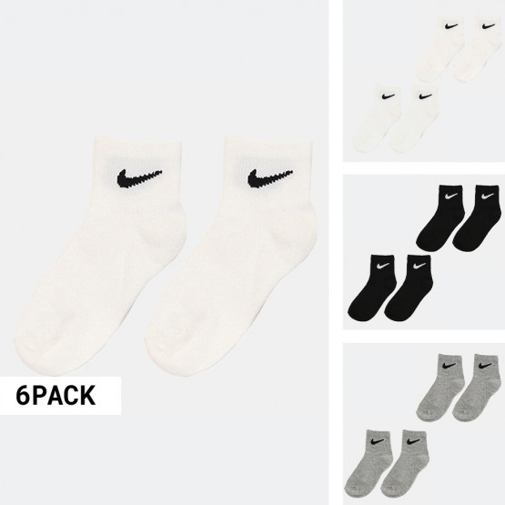Nike Cushion Basic Ankle 6-Pack Kids' Socks