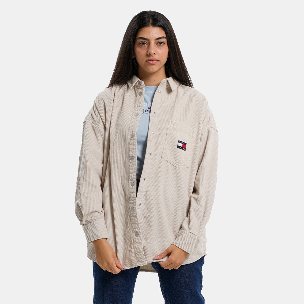 Tommy Jeans Corduroy Oversized Women's Shirt