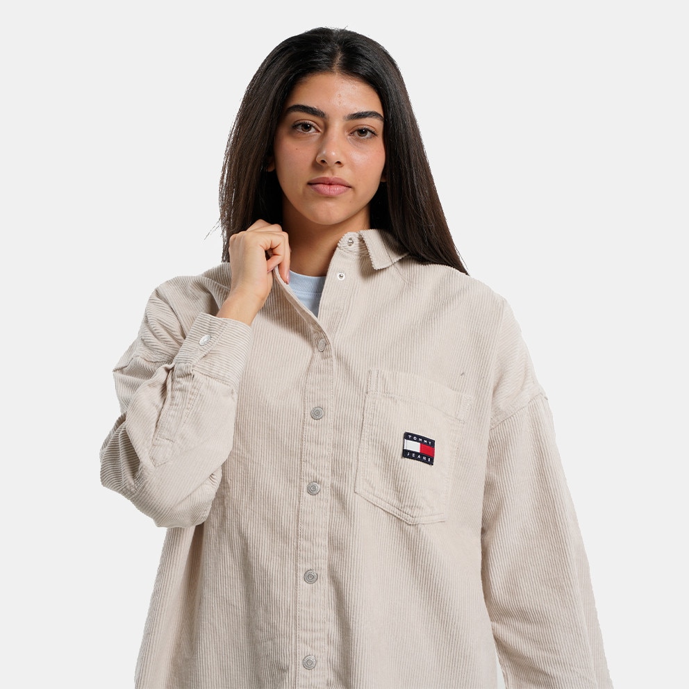 Tommy Jeans Corduroy Oversized Women's Shirt