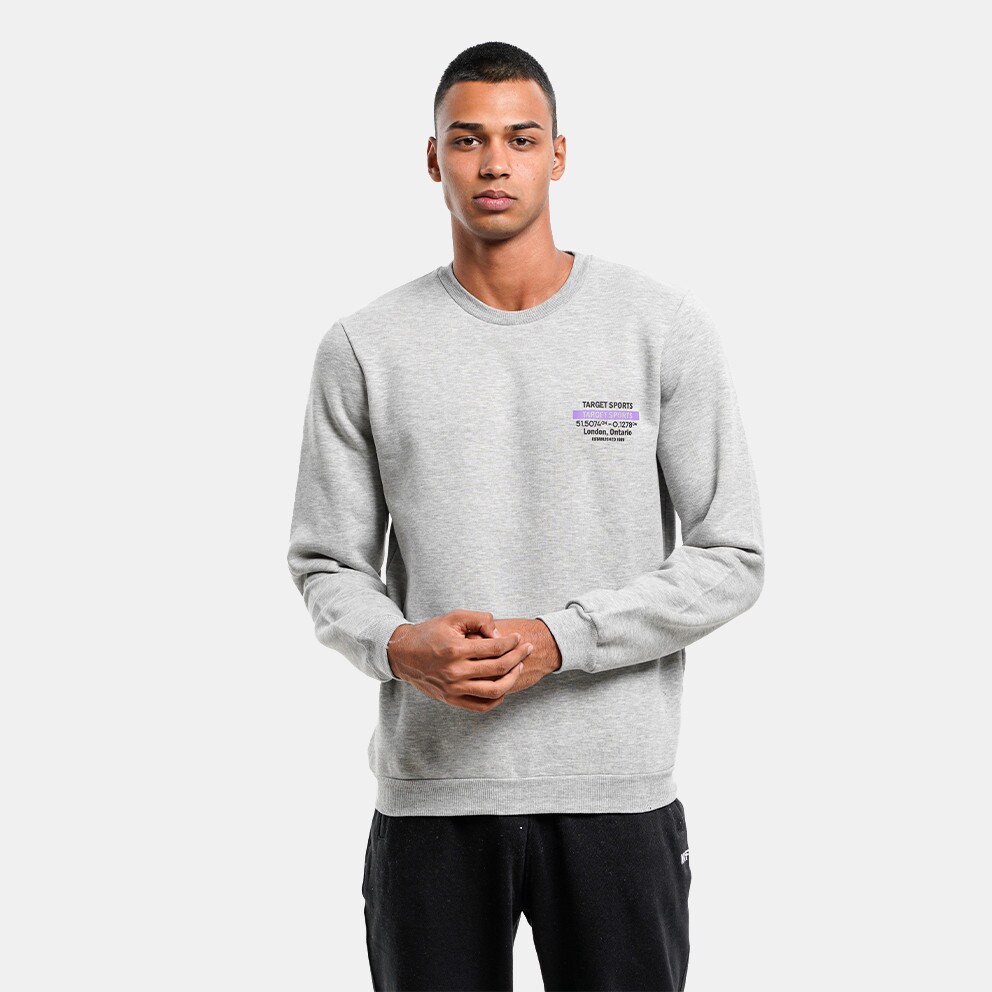 Target Crewneck Fleece ''Sports'' Ανδρική Μπλούζα Φούτερ