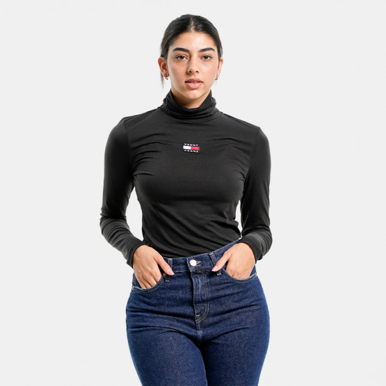 Tommy Jeans Γυναικεία Μπλούζα με Μακρύ Μανίκι