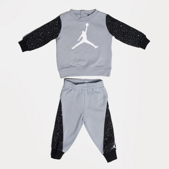 Jordan Air Speckle Fleece Crew Παιδικό Σετ Φόρμας