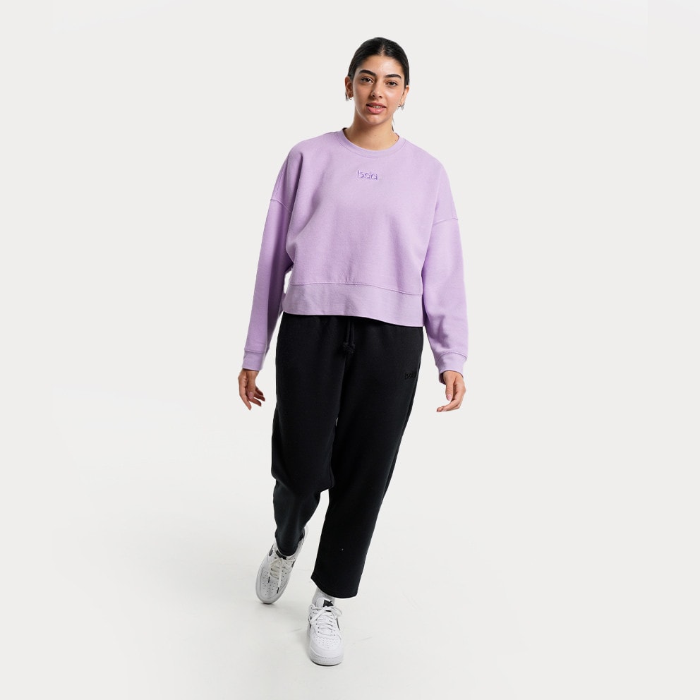 Body Action Oversized Fleece Γυναικεία Μπλούζα Φούτερ