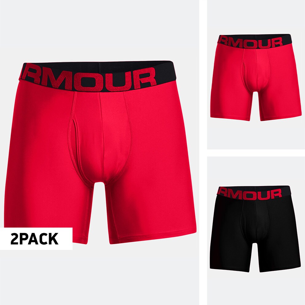 Under Armour Tech 6In 2-Pack Ανδρικά Μποξεράκια