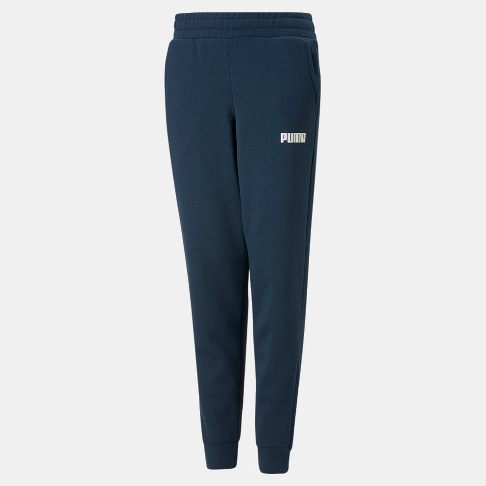 Puma Essential + 2 Col Logo Pants Fleece Παιδικό Παντελόνι Φόρμας