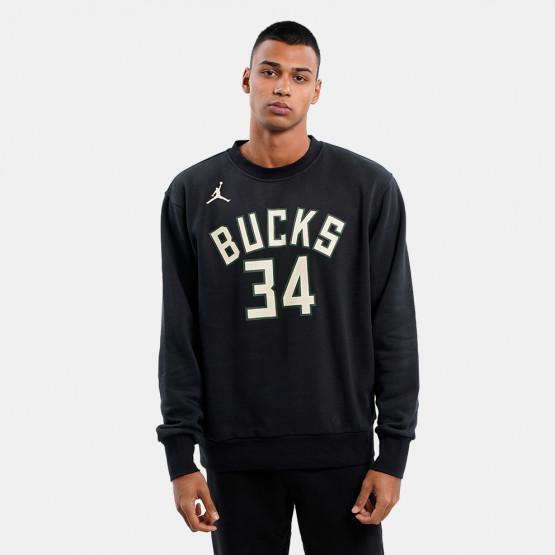 Jordan NBA Milwaukee Bucks Giannis Antetokoynmpo Ανδρική Μπλούζα Φούτερ