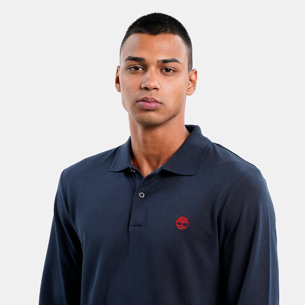 Timberland Men's Polo Long Sleeve T-Shirt