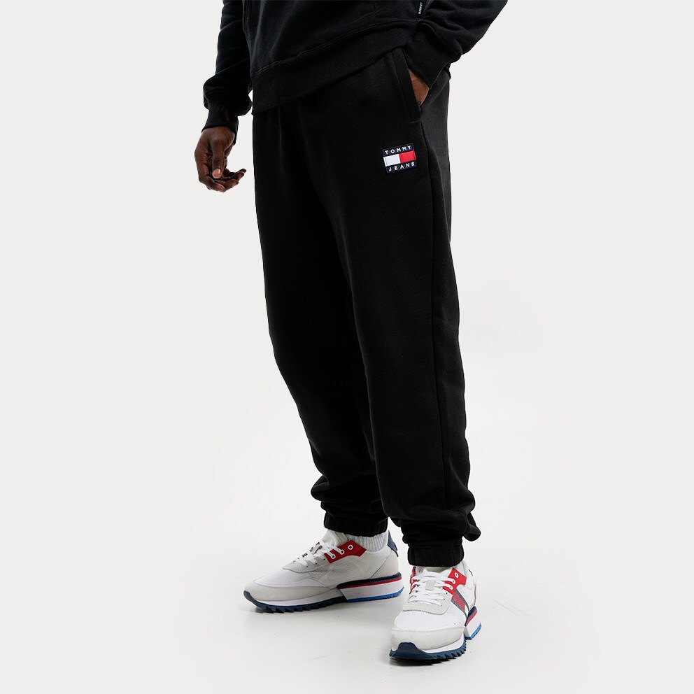 Tommy hilfiger track pants black hotsell