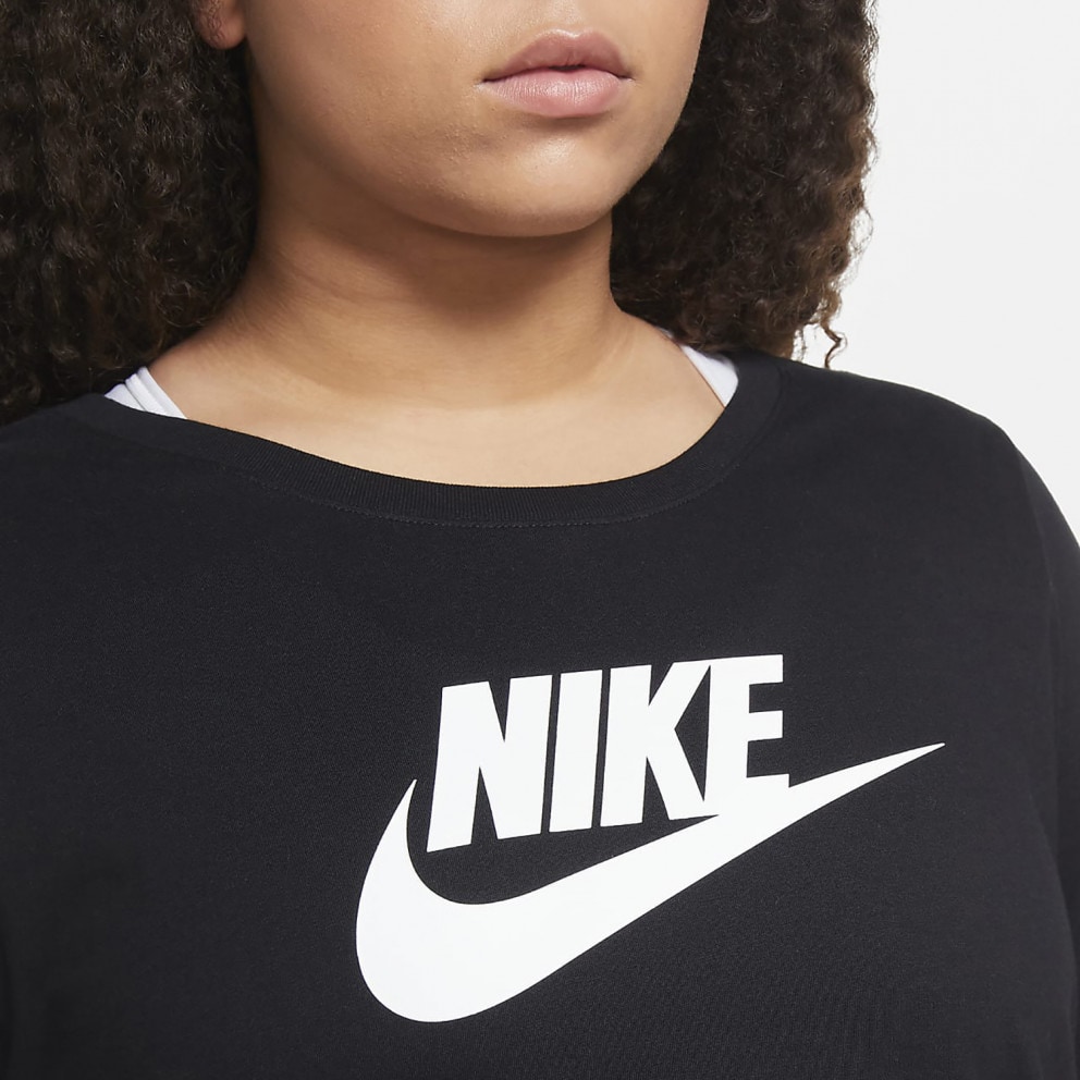 Nike Sportswear Essential Women's Plus Size T-shirt With Long Sleeves