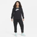 Nike Sportswear Essential Γυναικείο Plus Size T-shirt Με Μακρύ Μανίκι