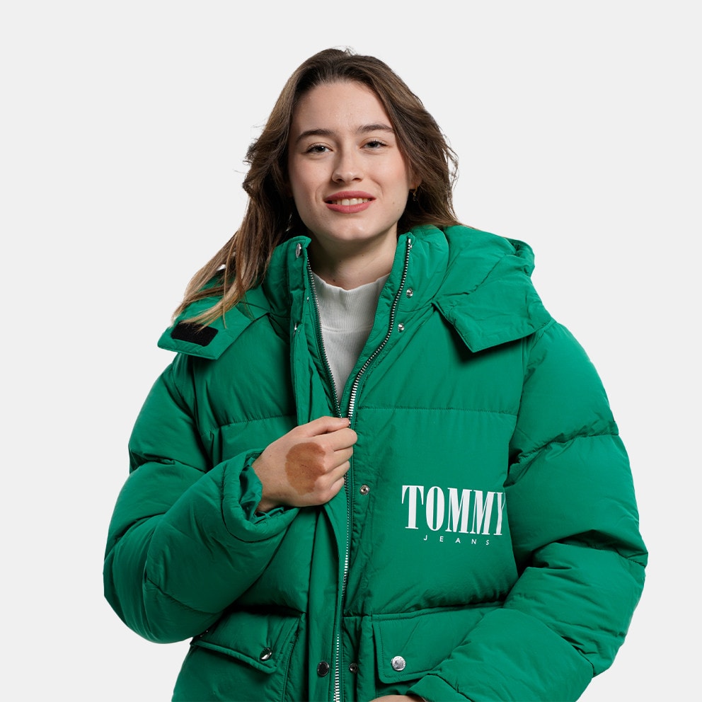 Tommy Jeans A-Line Fashion Oversized Puffer Women's Jacket