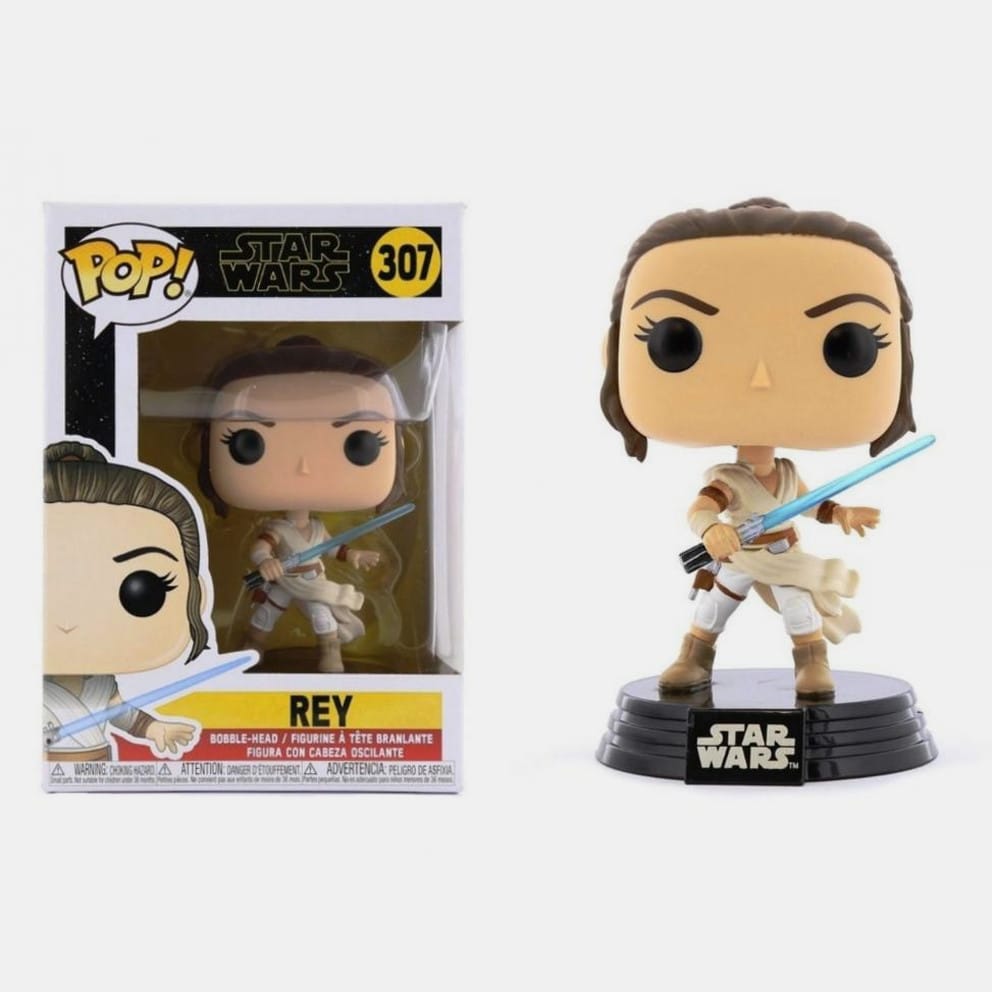 Funko Pop! Star Wars - Rey 307 Bobble-Head 307 Figure